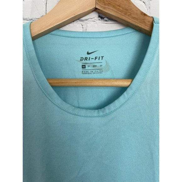 Nike Just do it blue dri fit tank top size XS - Picture 3 of 4